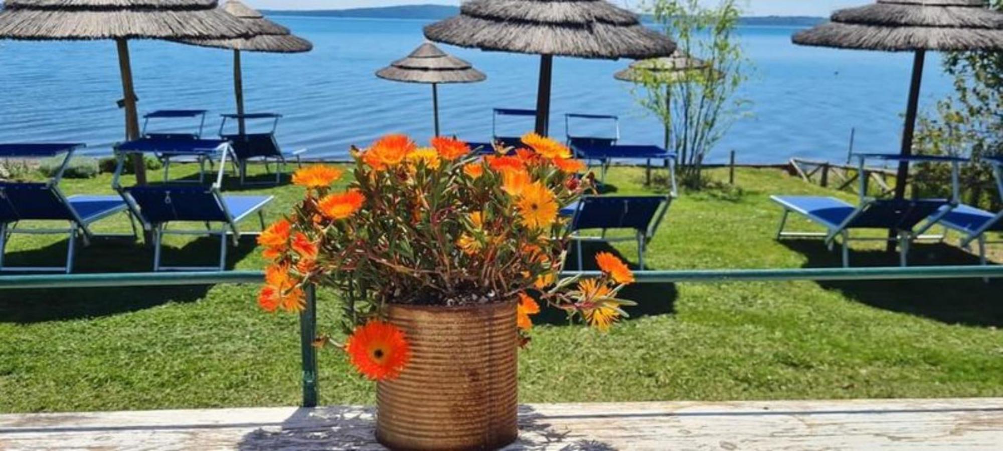 Villa Casa Paolina Nel Centro Di Bracciano Exterior foto